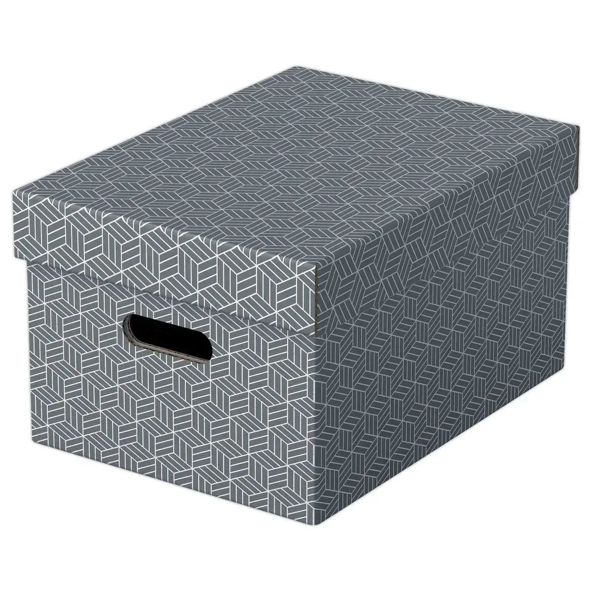 3 Boîtes de rangement Home - Taille M - Gris - ESSELTE