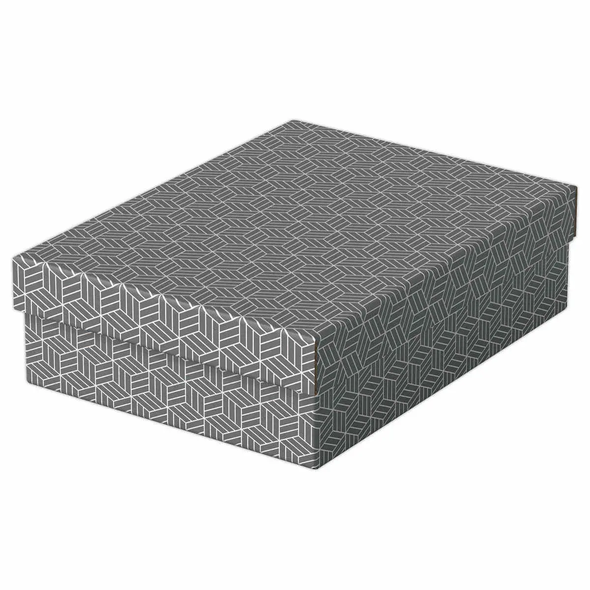 3 Bo&icirc;tes de rangement Home - Taille M basse - Blanc - ESSELTE 