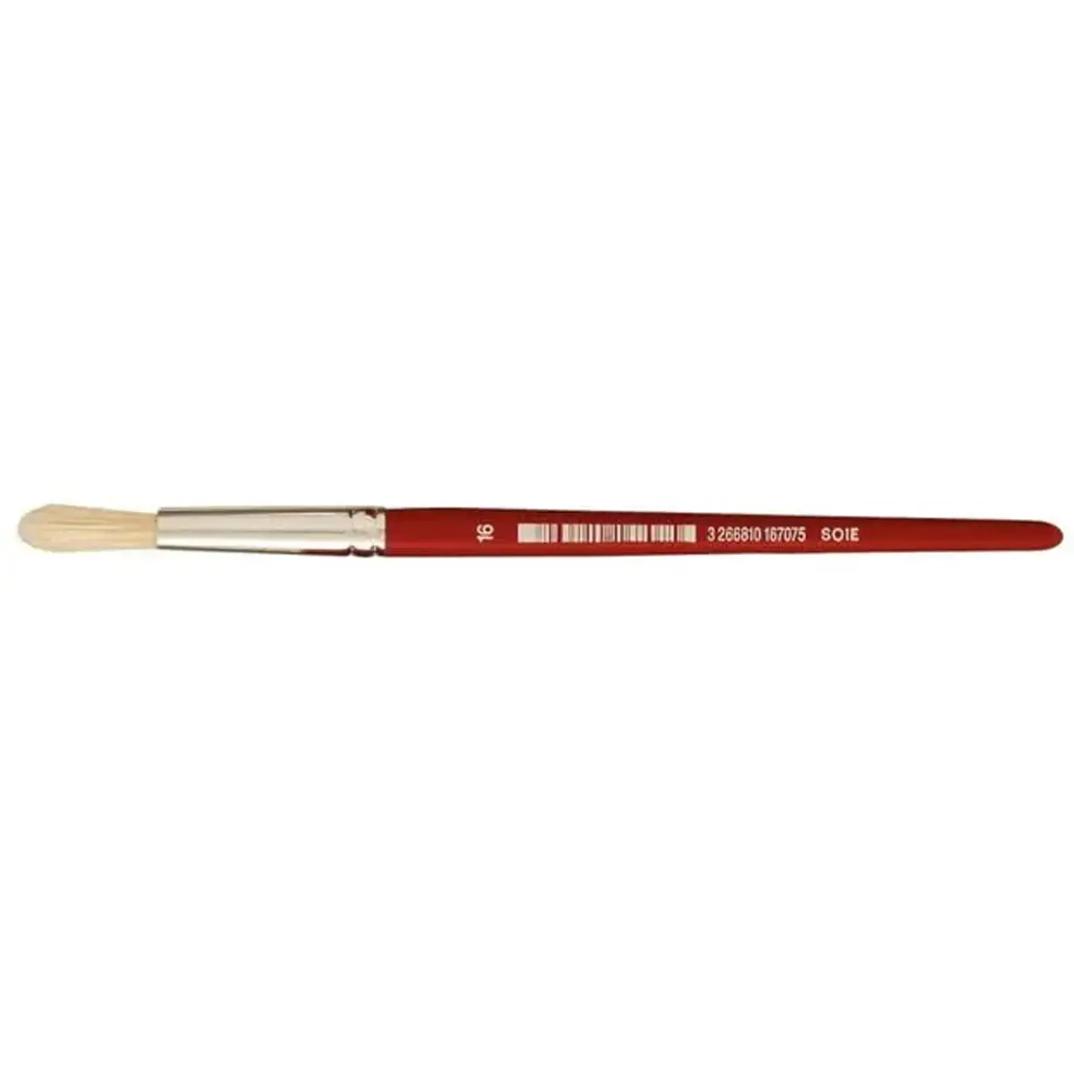 Brosse ronde n°16 - OZ - en soie - peinture acrylique et à l'huile