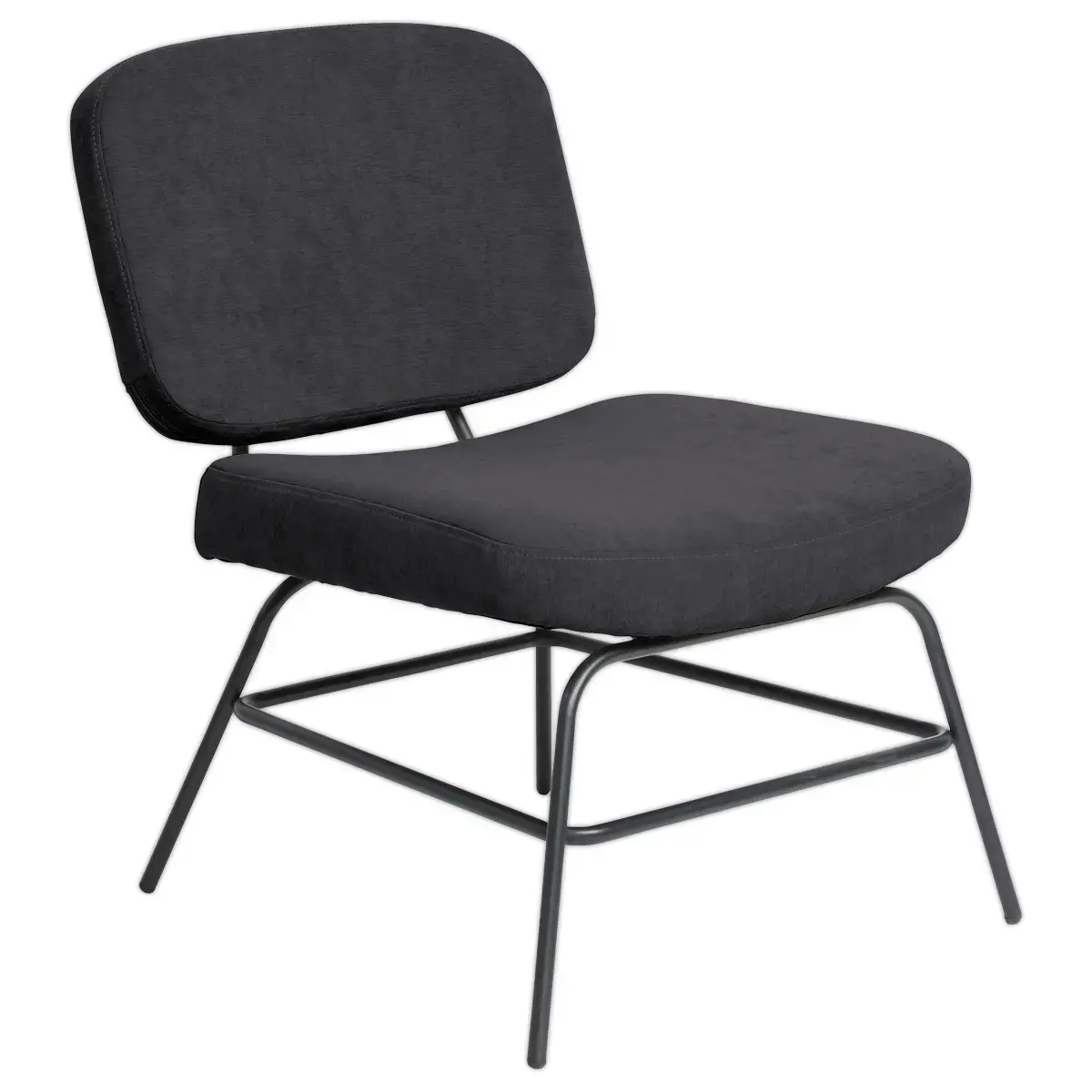 Chaise CURVE Anthracite Mont&eacute; 