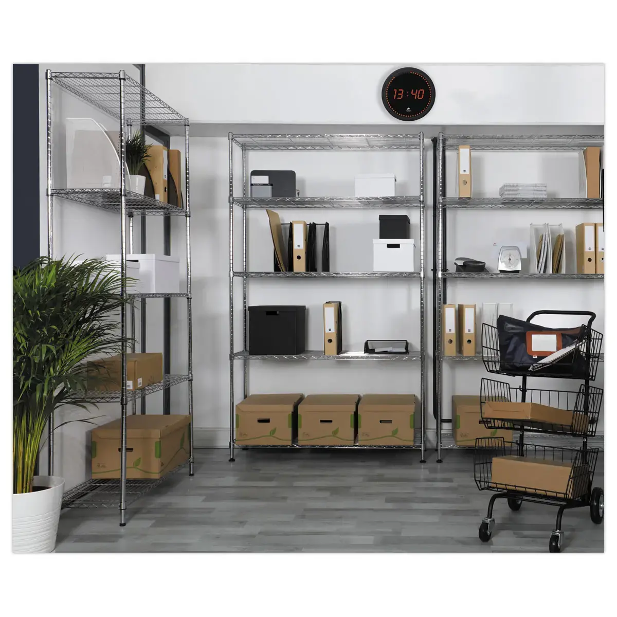 Etagère multifonction 5 niveaux L120 cm