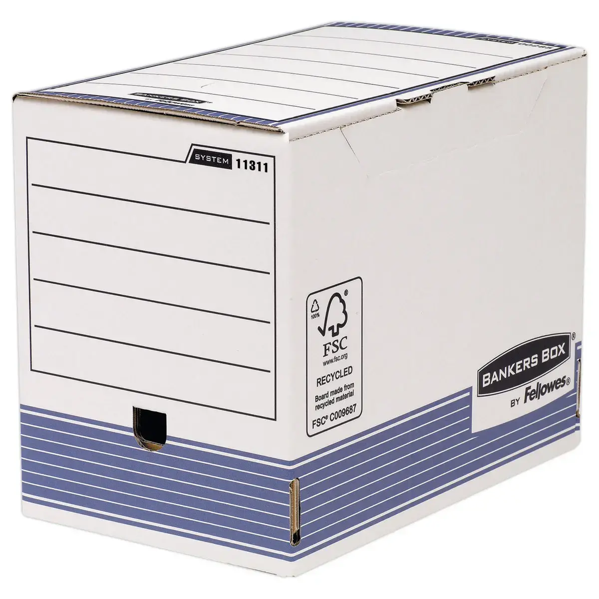 10 Boîtes à archives automatiques Banker's box - Dos 20 cm - FELLOWES