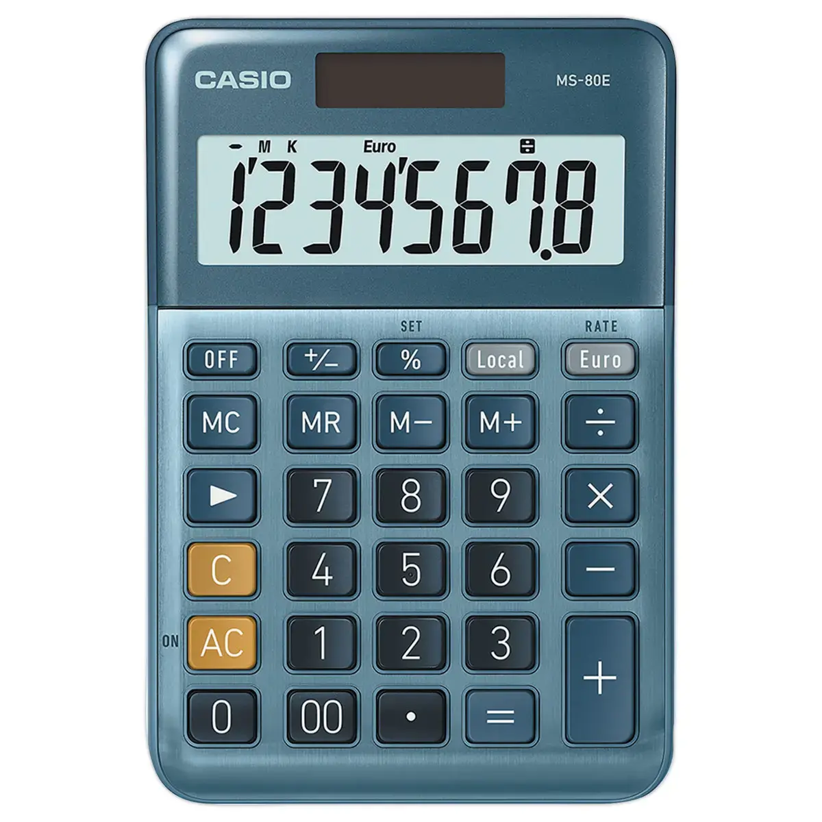 Calculatrice Casio MS80E solaire 8 chiffres 