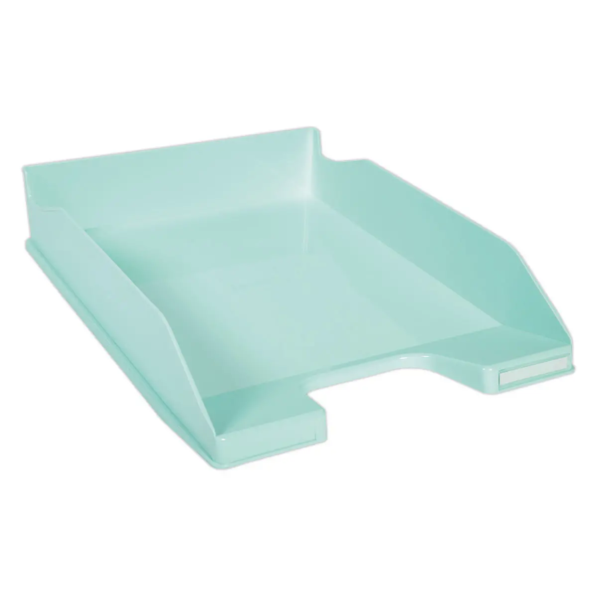 Corbeille à courrier superposable Aquarel - Vert clair - Exacompta
