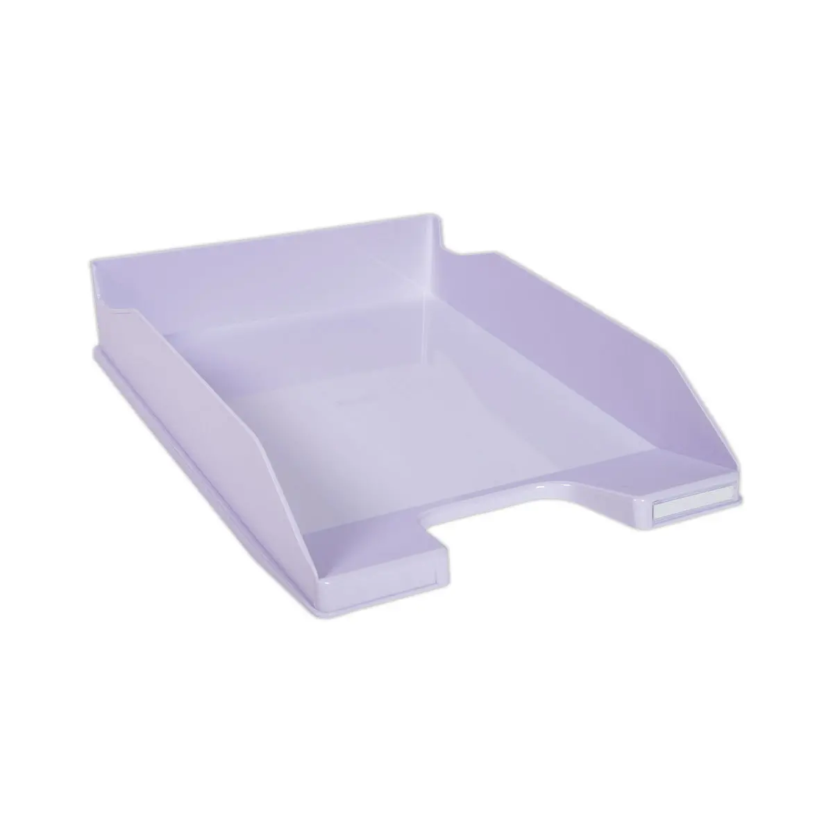 Corbeille à courrier superposable Aquarel - Lilas - Exacompta