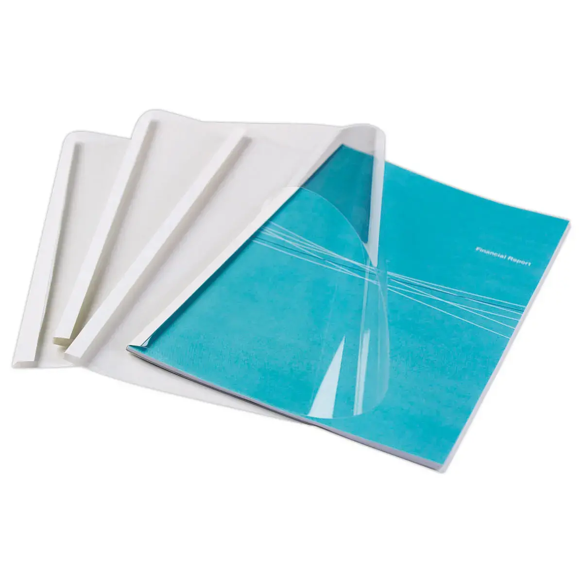 100 Chemises dos pr&eacute;-encoll&eacute; A4 - capacit&eacute; : 91 &agrave; 125 feuilles 