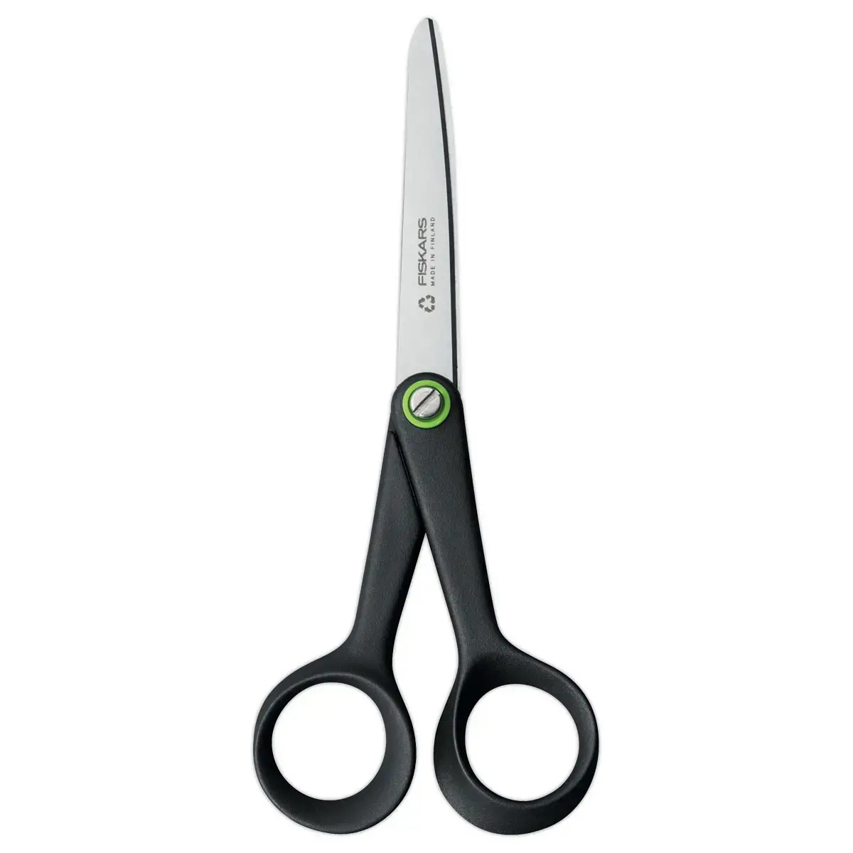 Ciseaux  FISKARS  ambidextres 17 cm recycl&eacute;s / recyclables 100% 