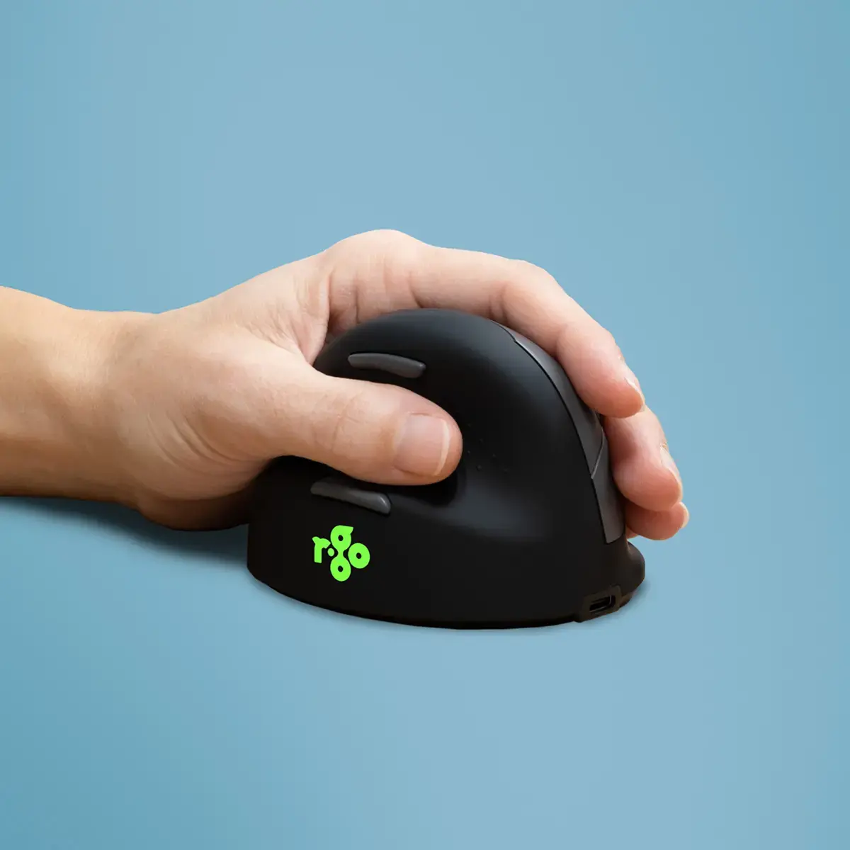 R-Go HE Souris ergonomique verticale sans fil gaucher modèle moyen