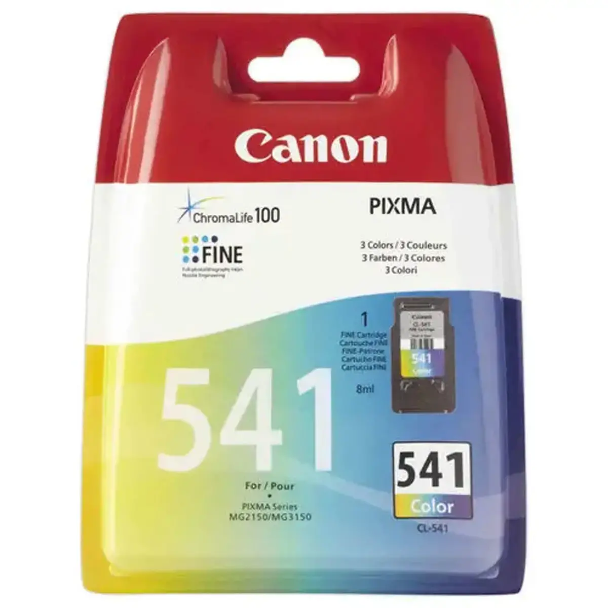 Cartouche CL-541 - Cyan / Magenta / Jaune - Canon 