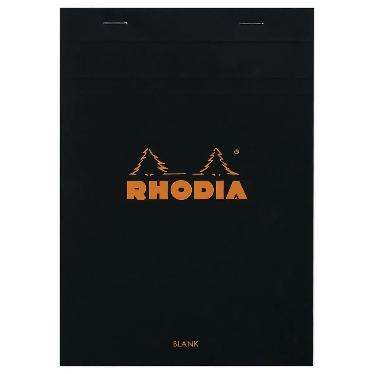 Bloc-notes A5 - Noir - 80 feuilles - RHODIA