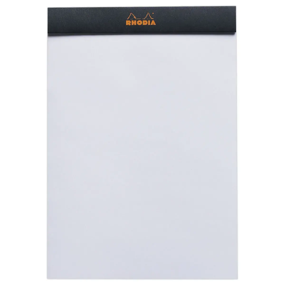 Bloc-notes A5 - Noir - 80 feuilles - RHODIA