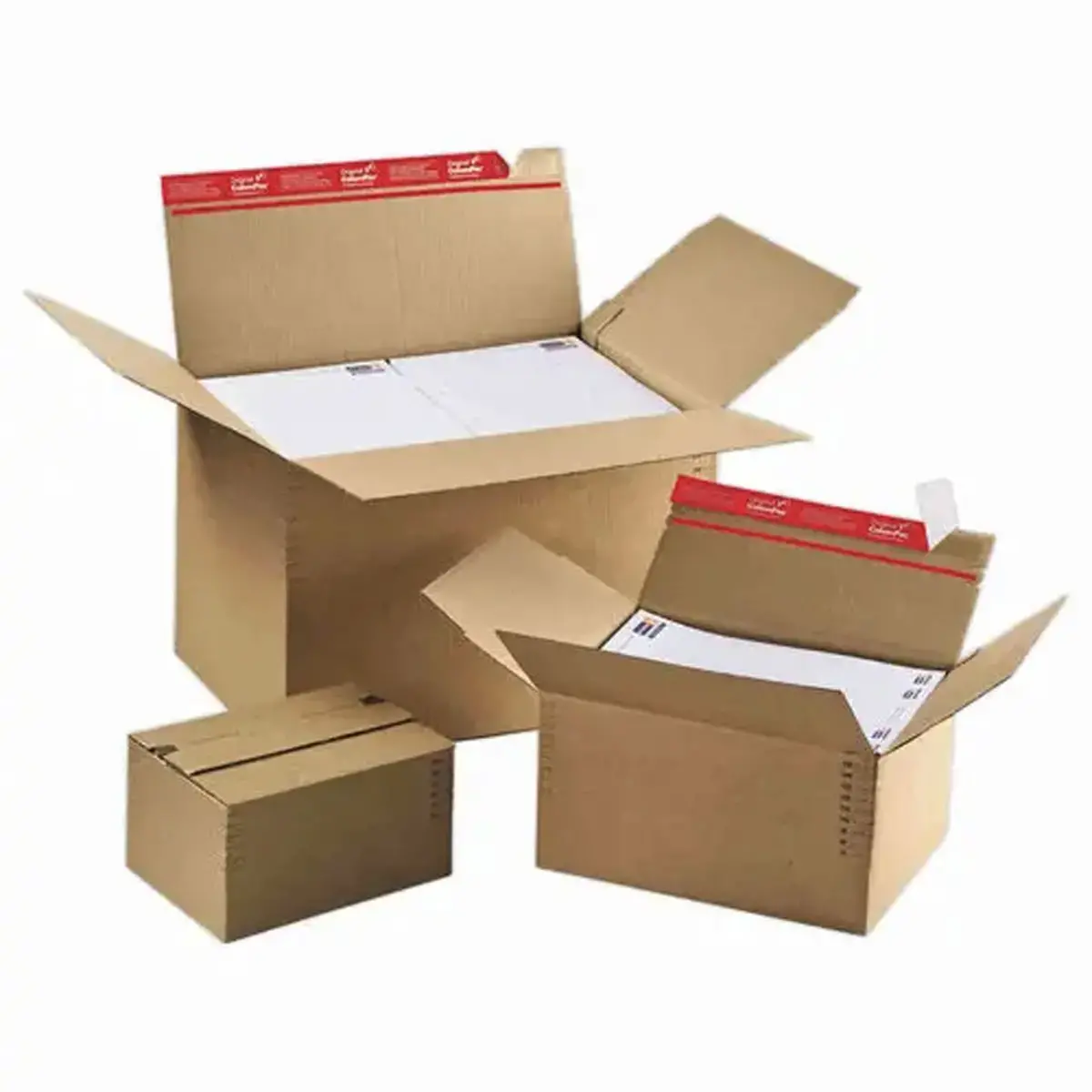10 Cartons &agrave; hauteurs variables L 44,5 x l 31,5 x H 18 &agrave; 30 cm 