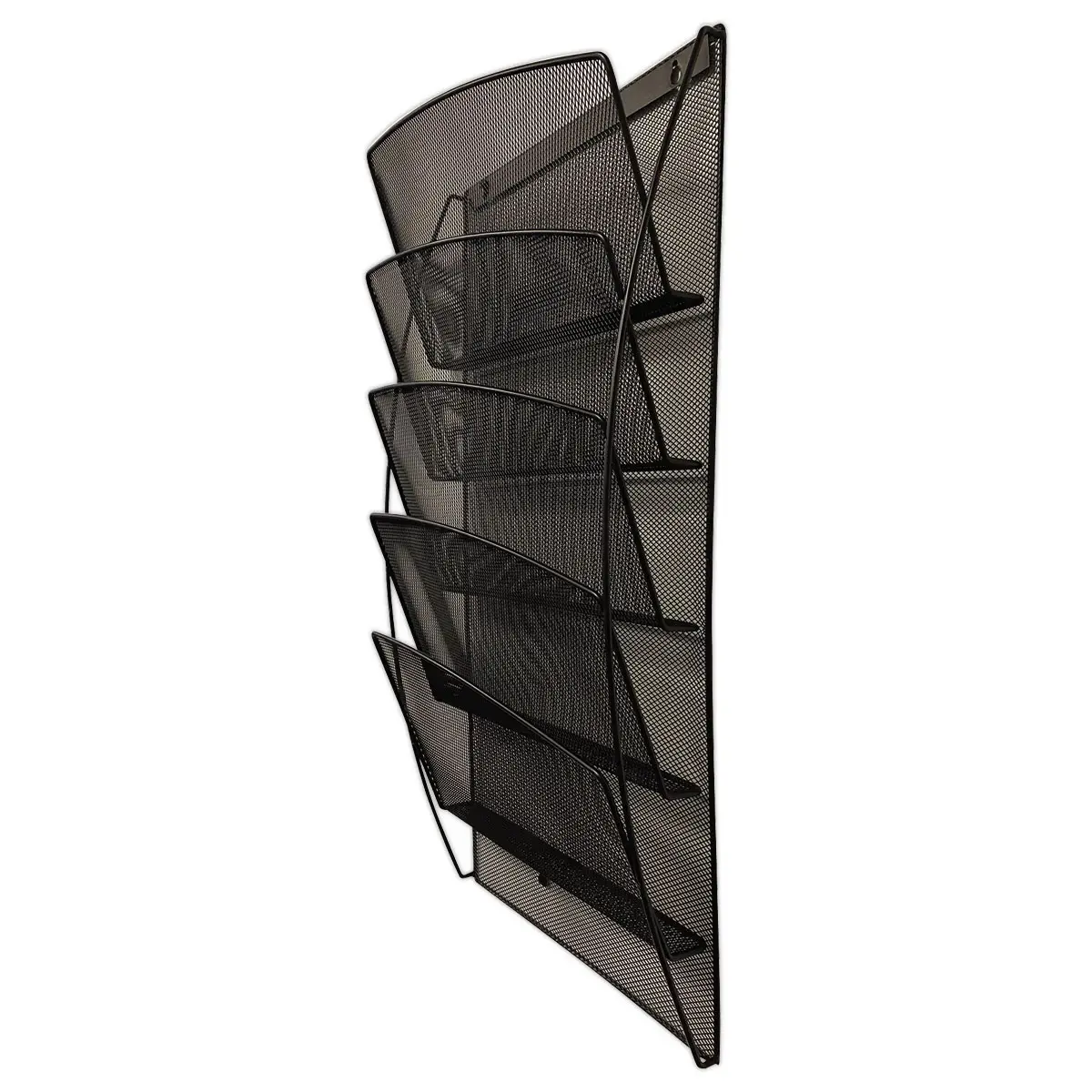 Pr&eacute;sentoir mural MESH &ndash; 5 compartiments paysages &ndash; Alba 