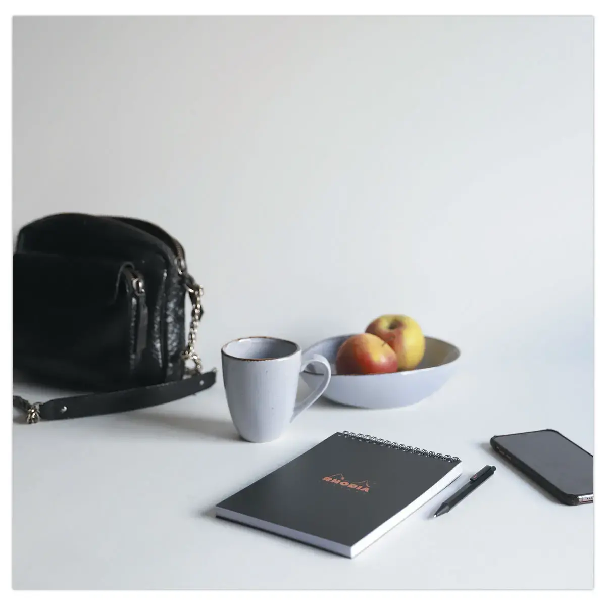 Bloc spirale de 80 feuilles détachables A5 - 5x5 - RHODIA