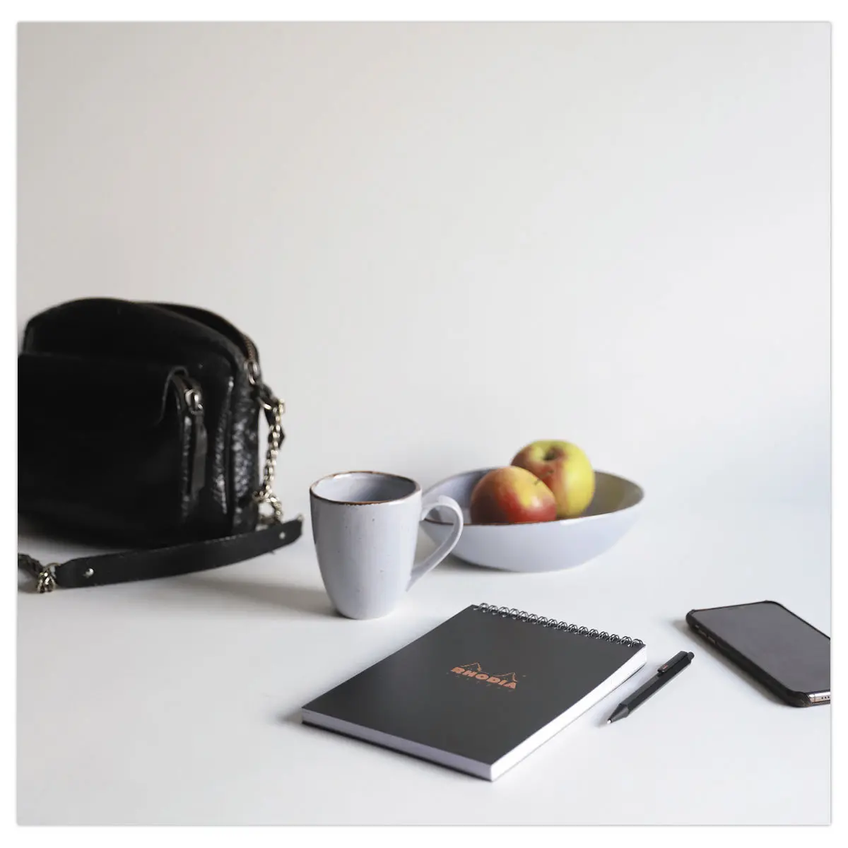 Bloc spirale de 80 feuilles détachables A5 - 5x5 - RHODIA