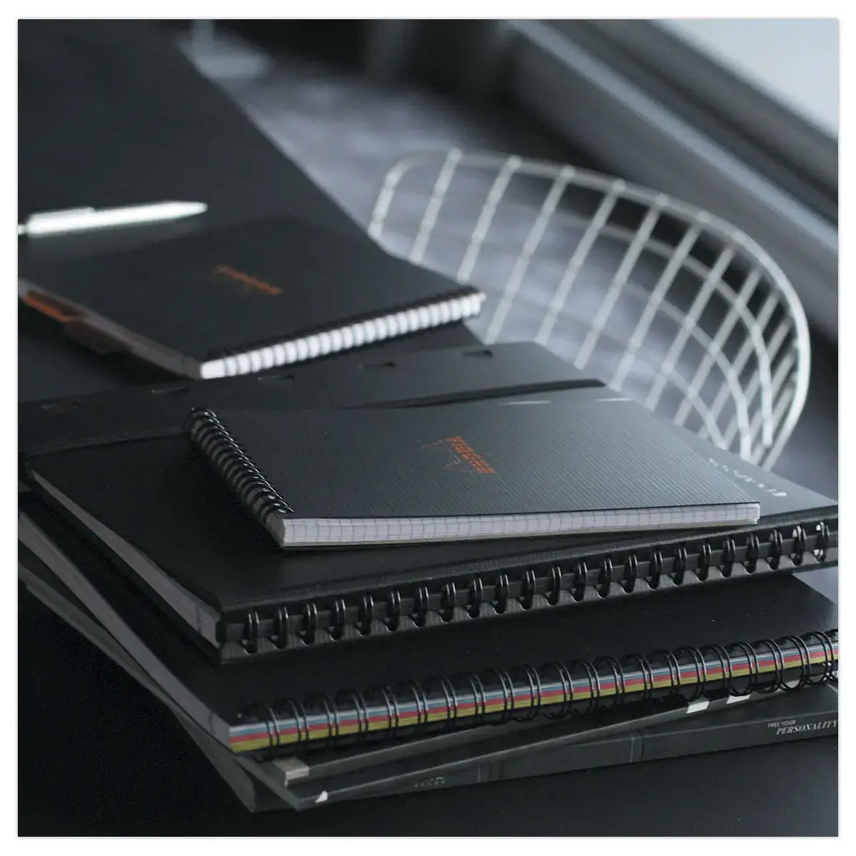 Cahier polypropylène - 160 pages A5+ 5x5 - RHODIA
