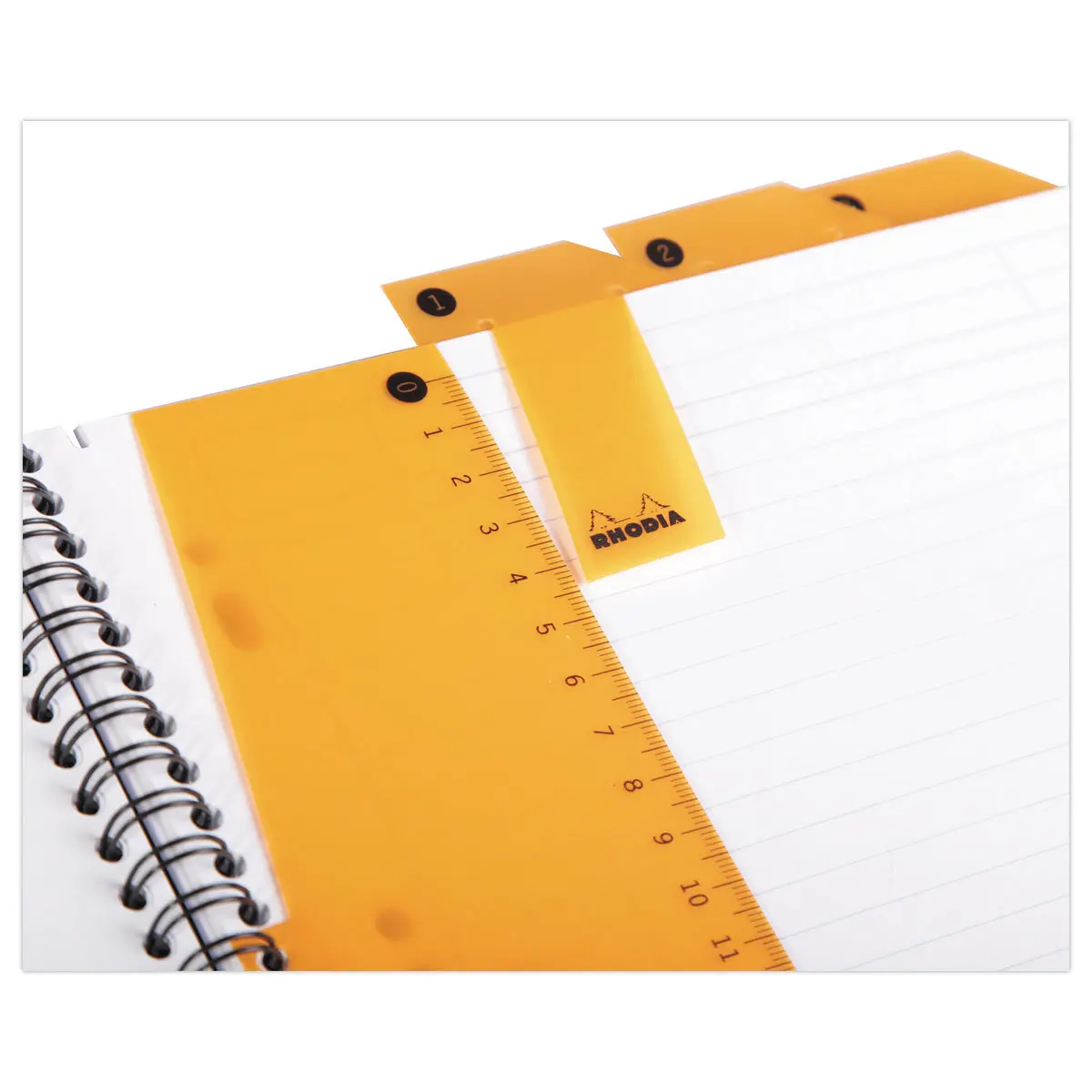 Cahier polypropylène - 160 pages A5+ 5x5 - RHODIA