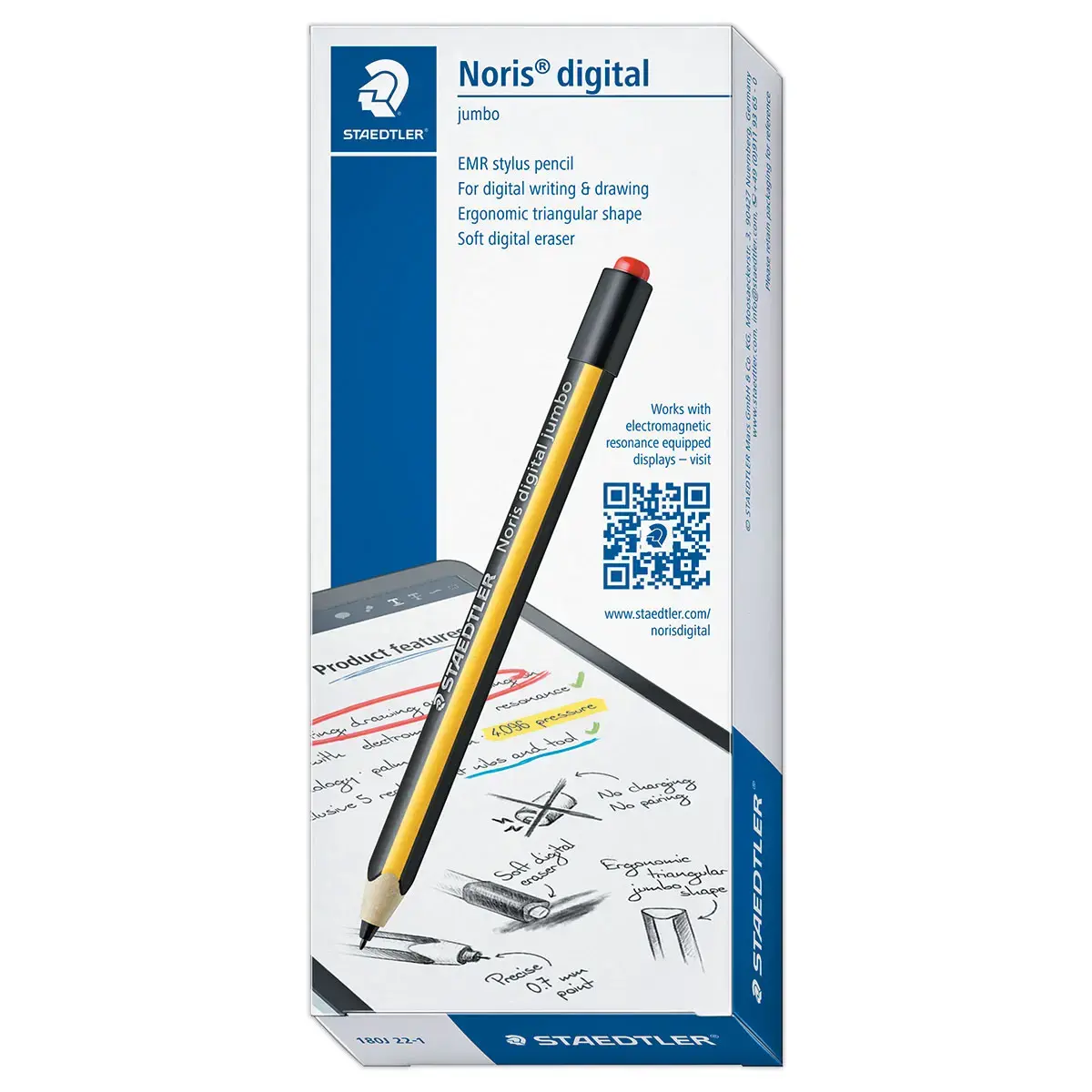 Stylet smartphone et tablette - Bois recyclé - STAEDTLER