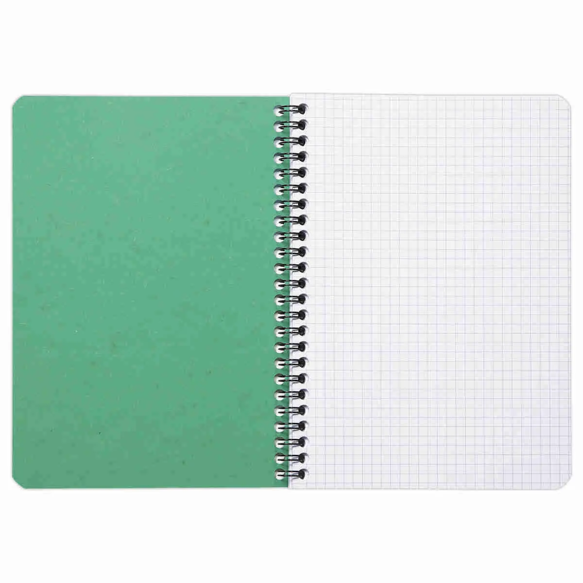 Cahier recyclé à spirales pages A5 5x5.