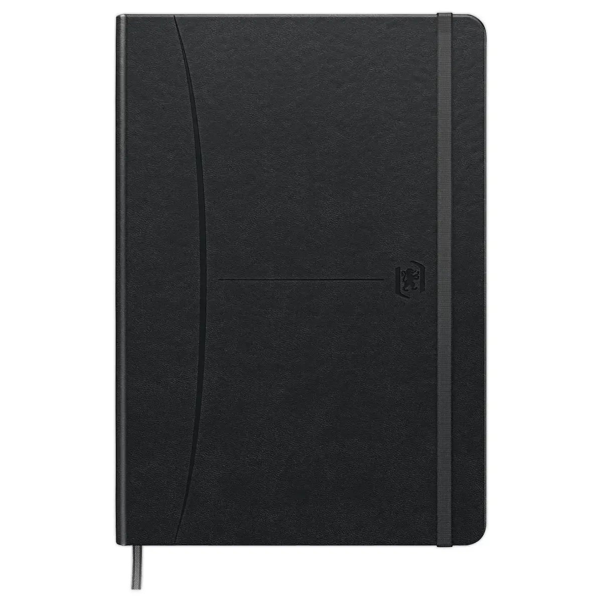 Cahier Signature broch&eacute; A5 160 pages lign&eacute;. Noir 
