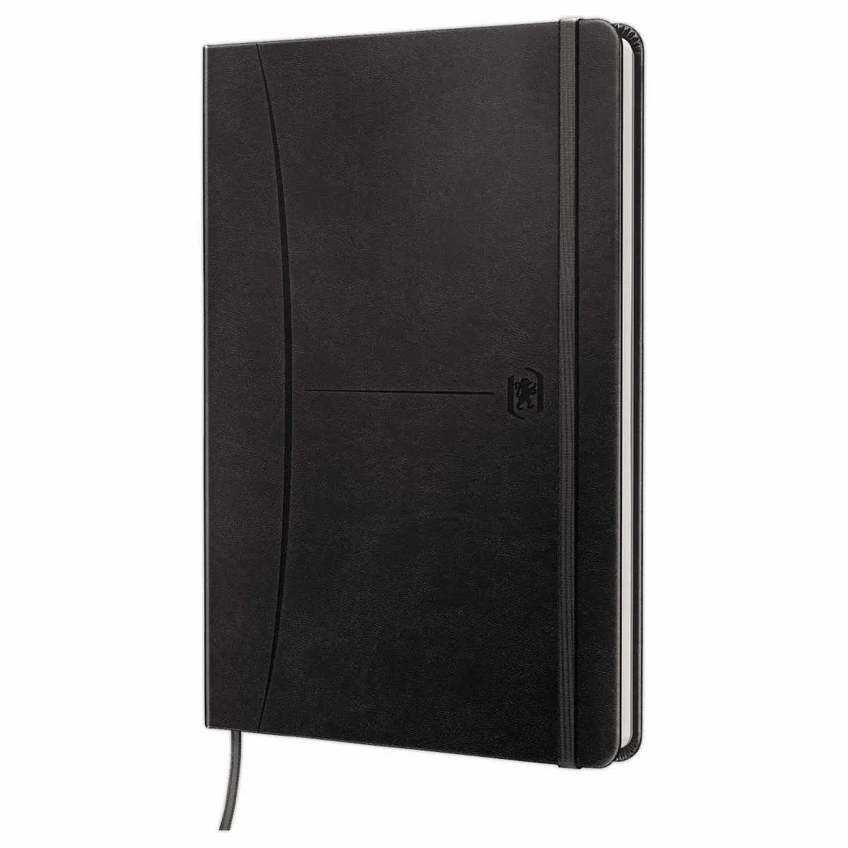 Cahier Signature broch&eacute; A5 160 pages lign&eacute;. Noir 