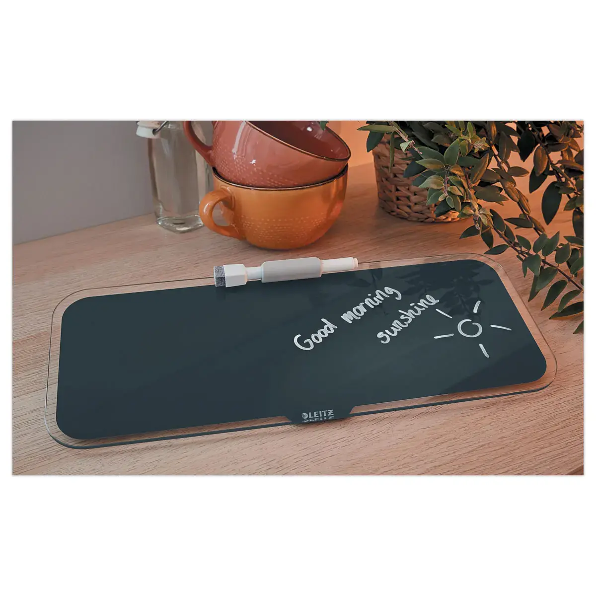 Bloc-notes en verre Cosy - Gris - LEITZ 