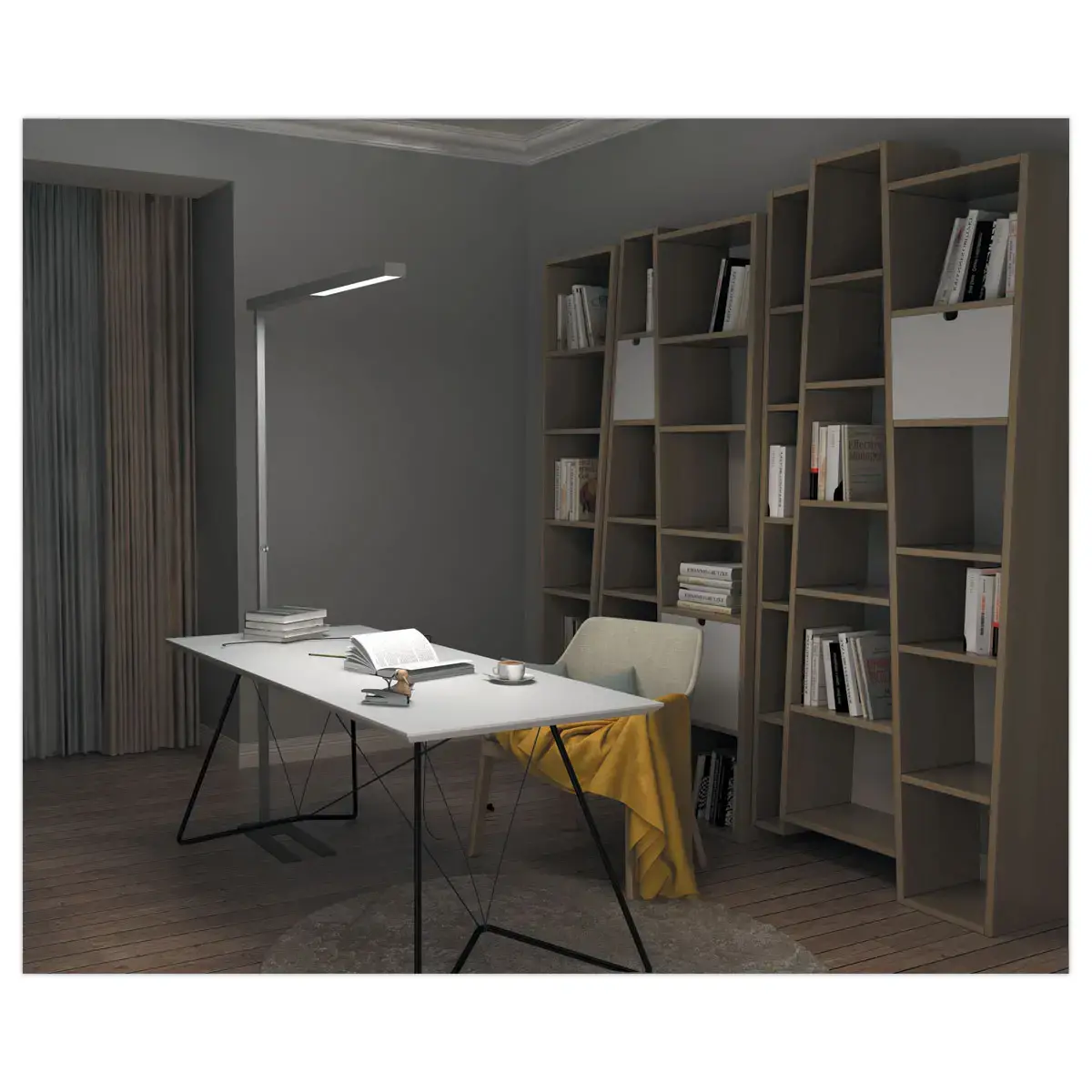 Lampadaire Stratus - LED - H 195 cm - UNILUX 