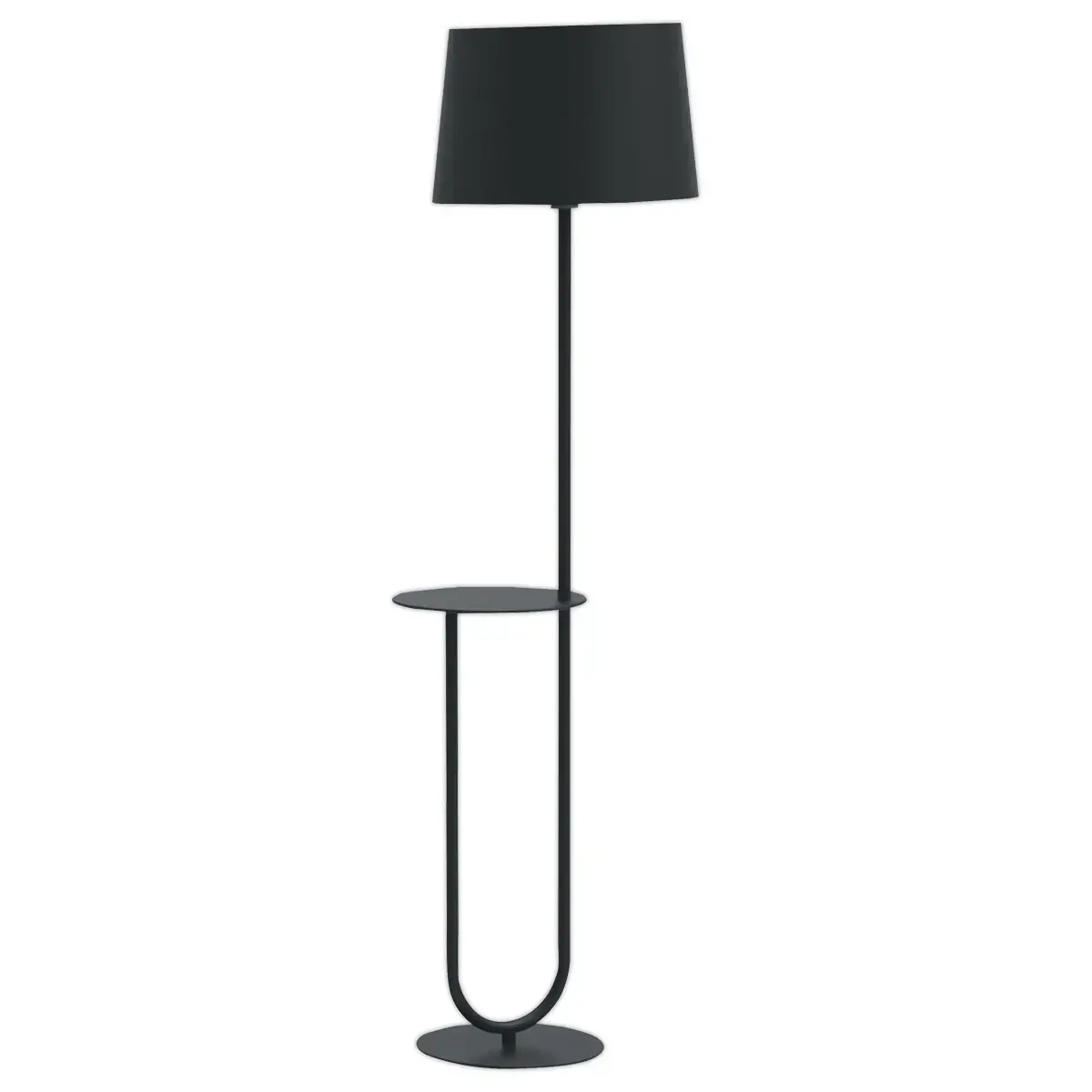 Lampadaire LED DUO noir 