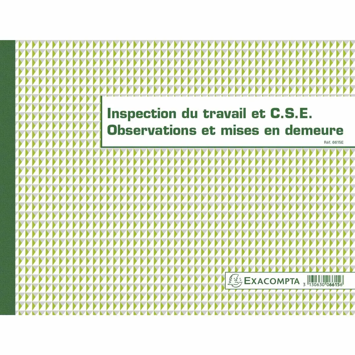 Piq&ucirc;re inspection du travail et du C.S.E. - 24x32 cm - 16 pages 
