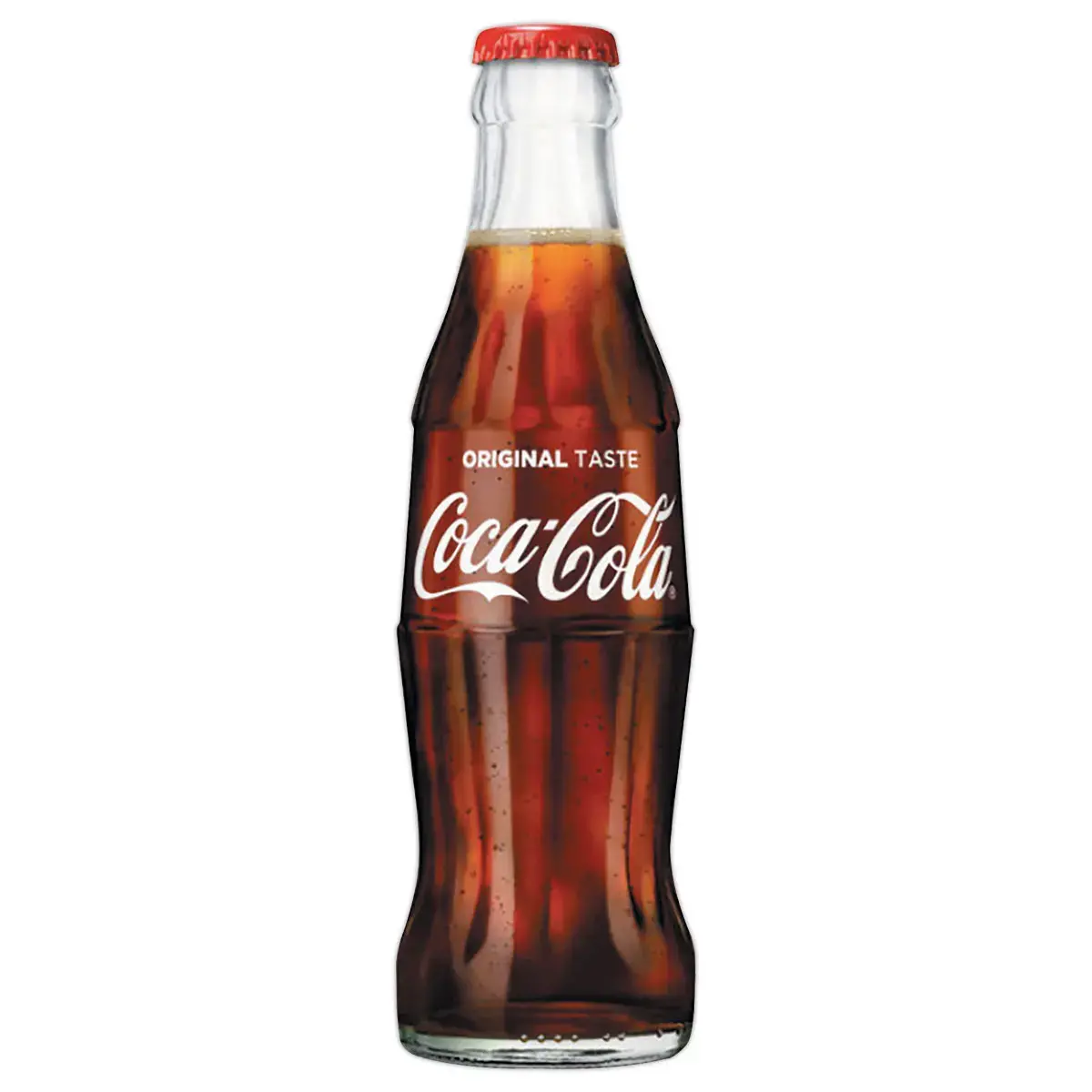 12 Bouteilles en verre Coca Cola - 25 cl