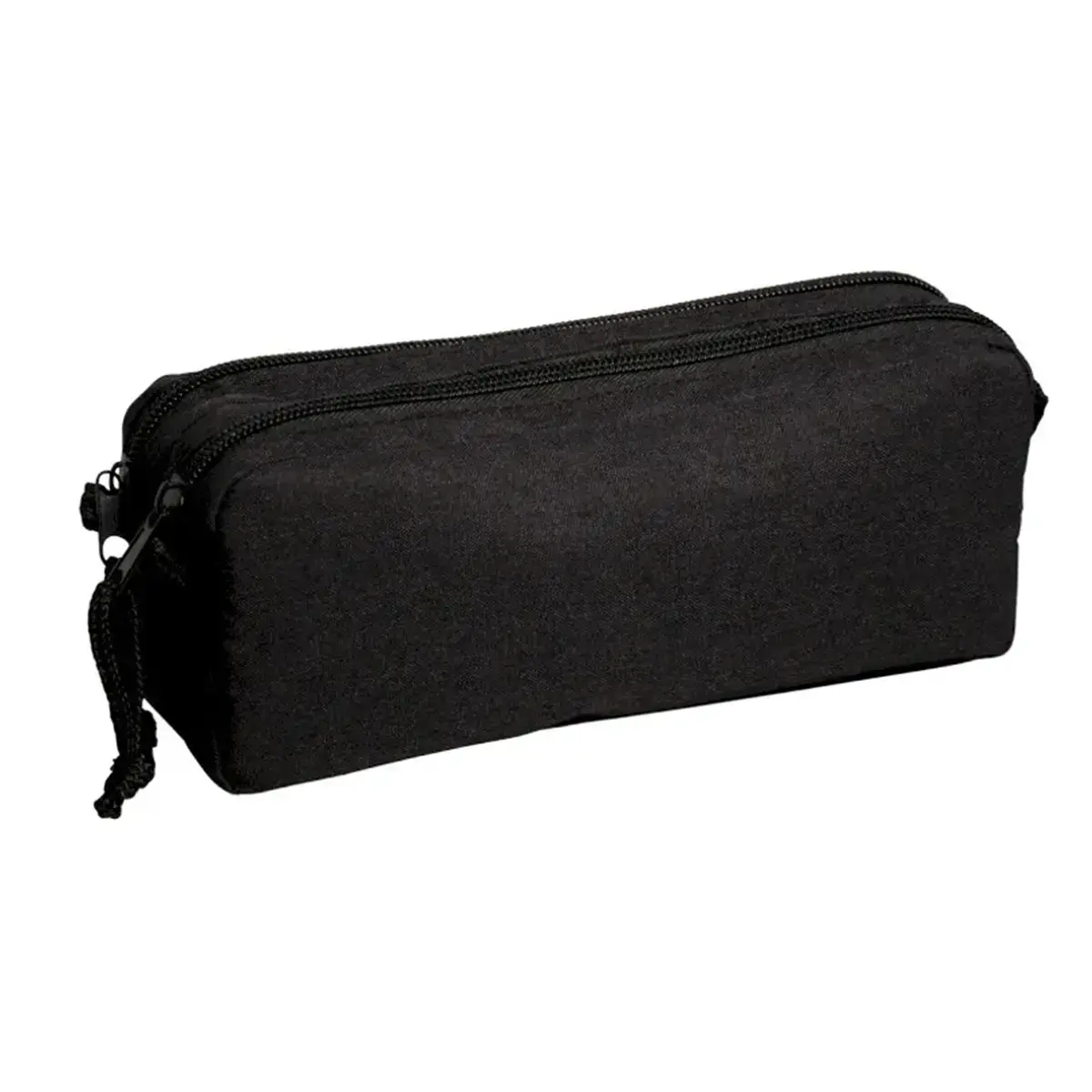 Trousse 2 compartiment Carpentrasign - 20,5 x 9 x 5cm - noir 