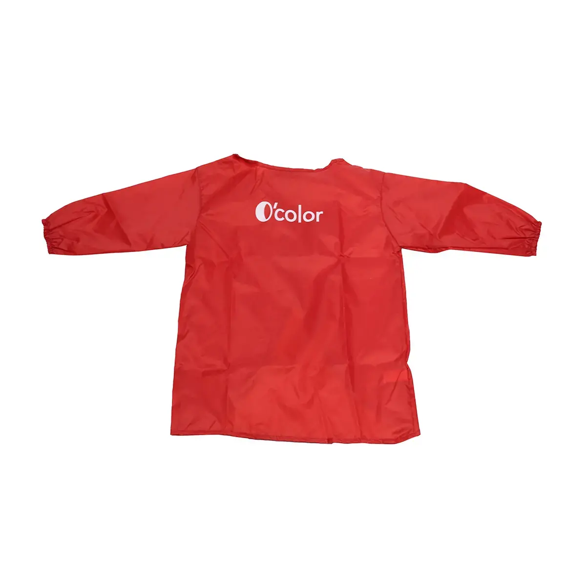Tablier protecteur lavable  O'color taille 2/4 ans - rouge 