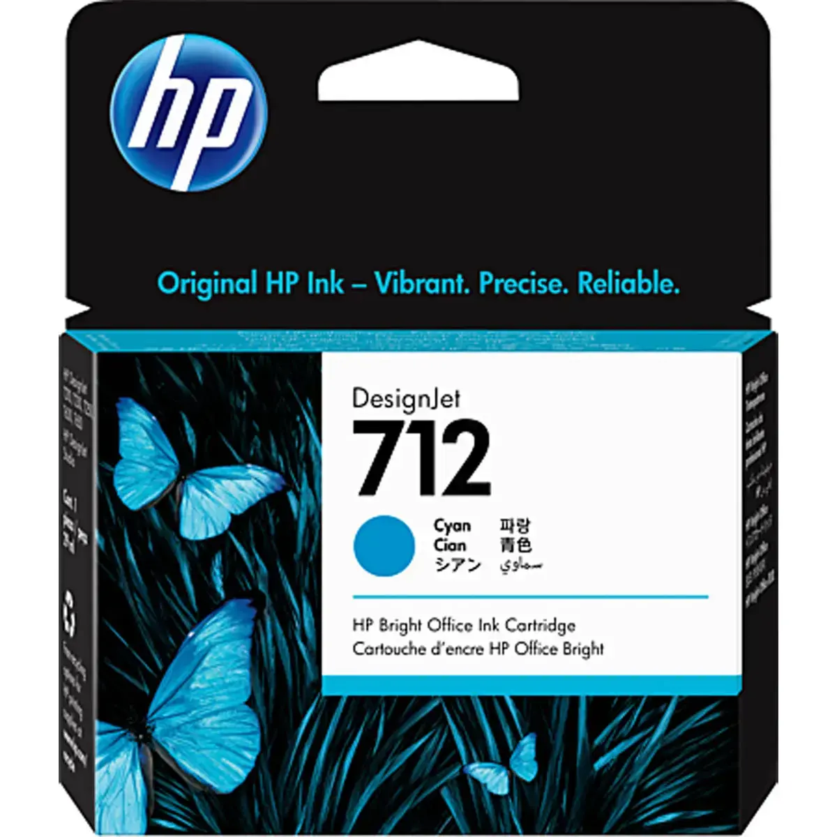 HP cartouche d'encre J 712 3ED67A Cyan29 ml 