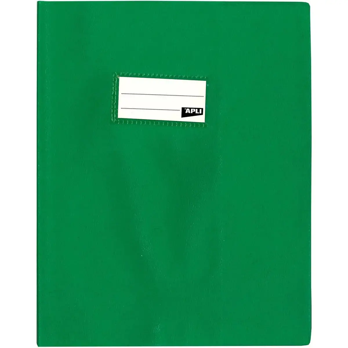 Protège-cahier 17 x 22 cm Apli - polypropylène 19/100 - vert