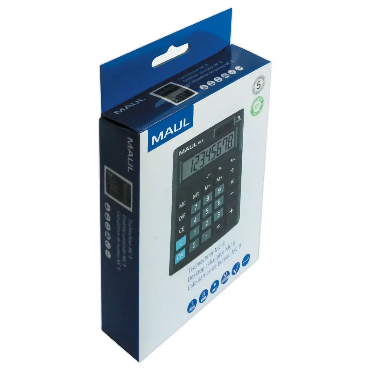 Calculatrice de bureau MAUL MC 8