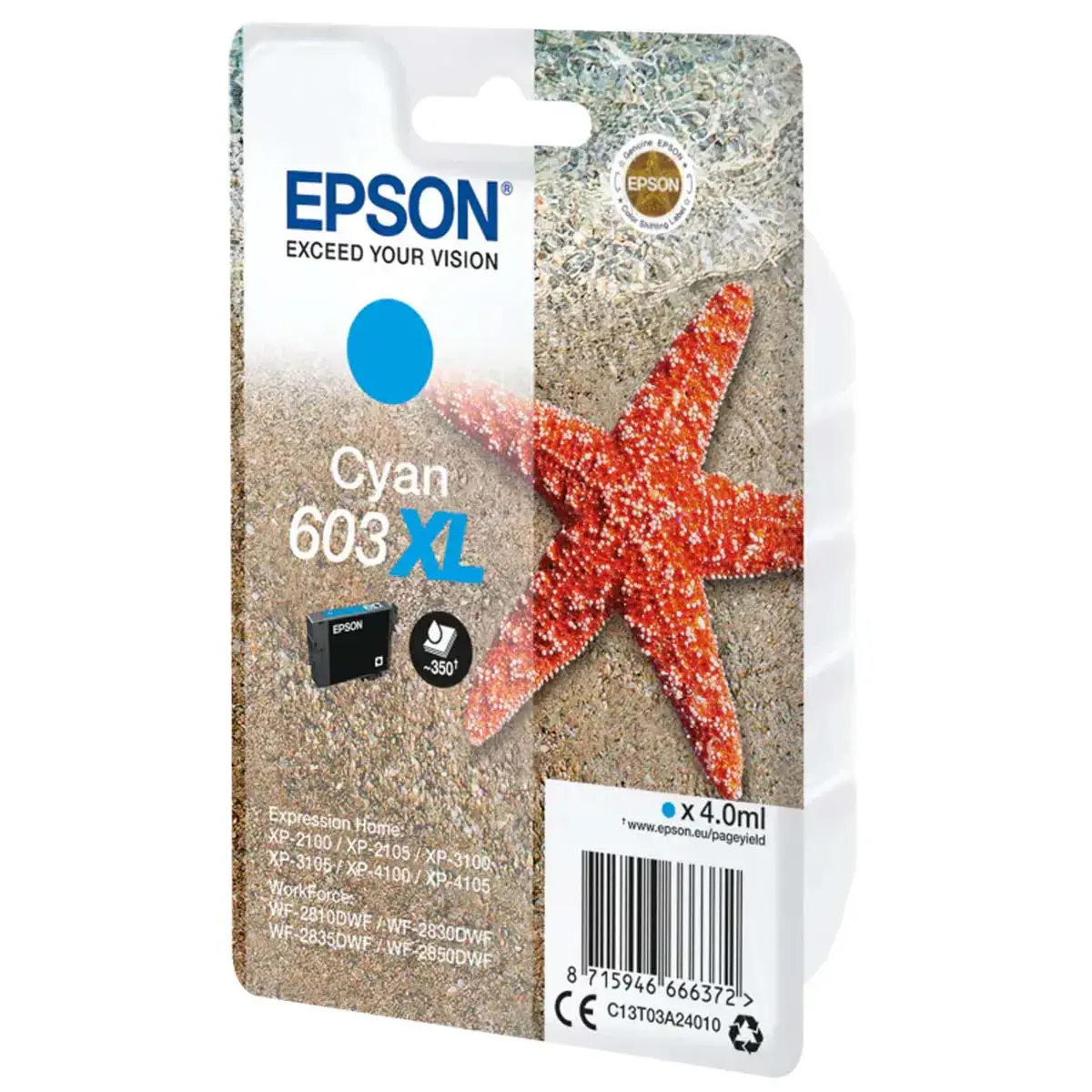 Cartouche Epson 603 XL cyan