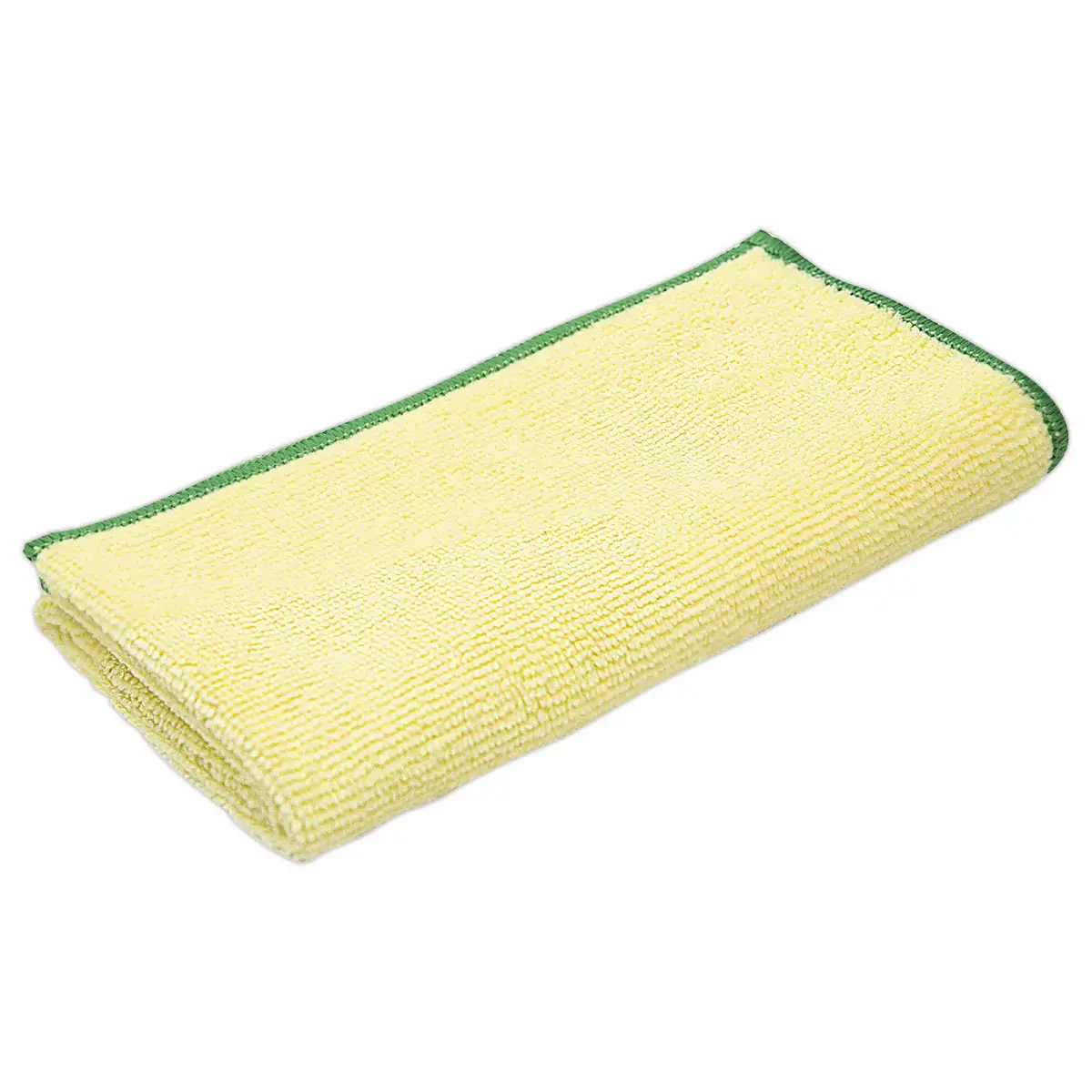 Lavette en microfibre - 40 x 40 cm - Jaune - Greenspeed