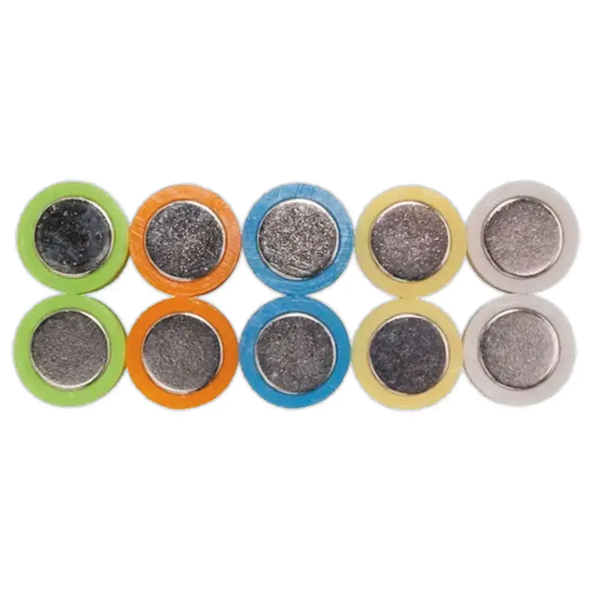 Aimants à tête Maul - Coloris assortis - Lot de 10