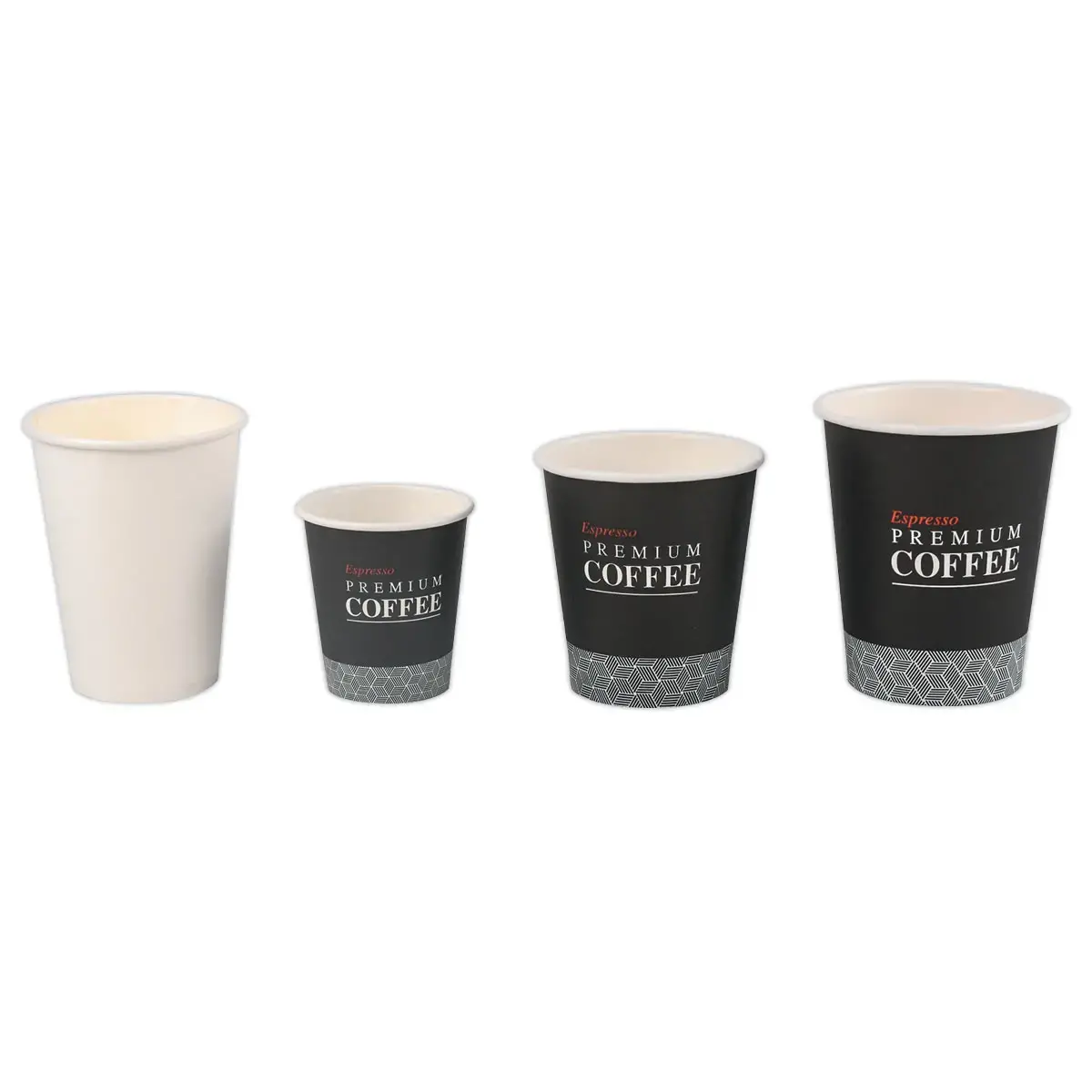 75 Gobelets en carton décorés - 20 cl