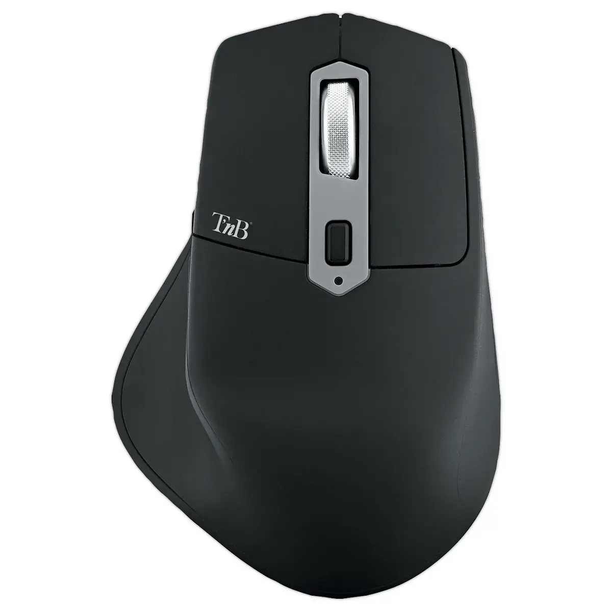 Souris sans fil semi-ergonomique dual connect 