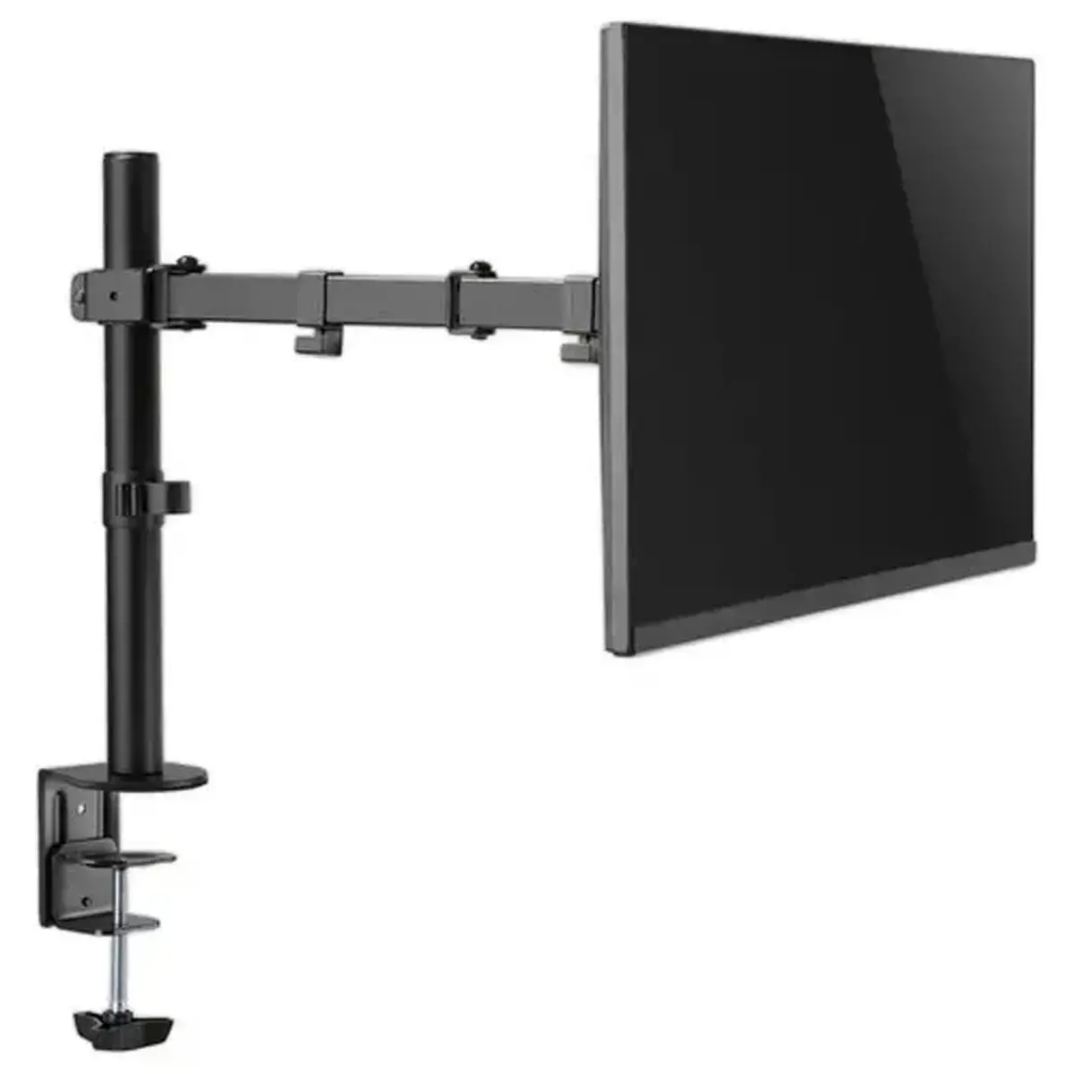 Bras porte-écran simple Ergo Line Noir
