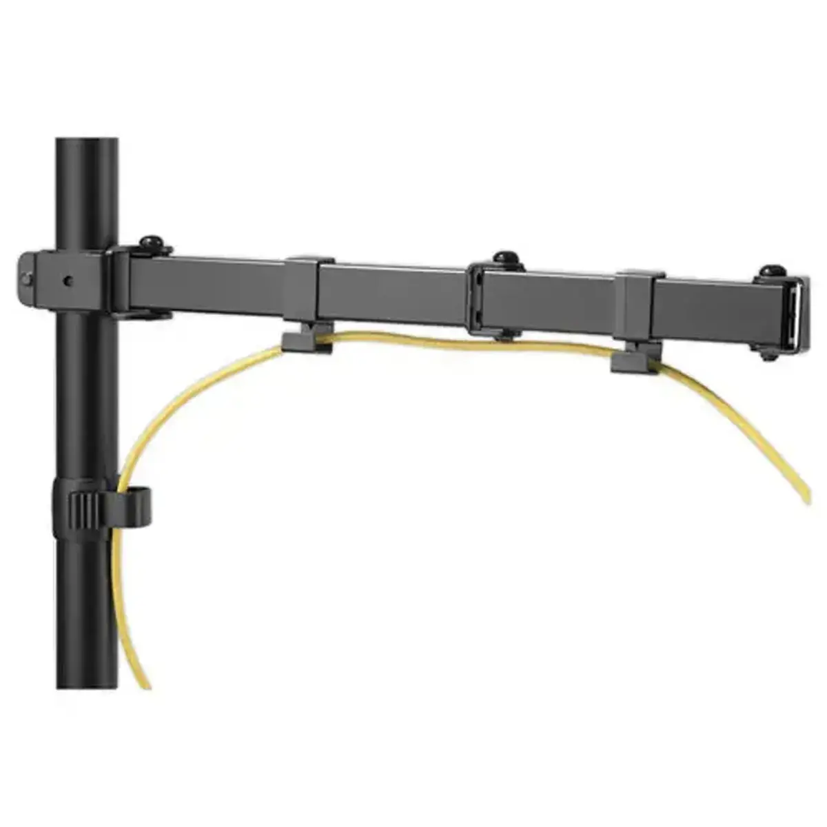Bras porte-écran simple Ergo Line Noir