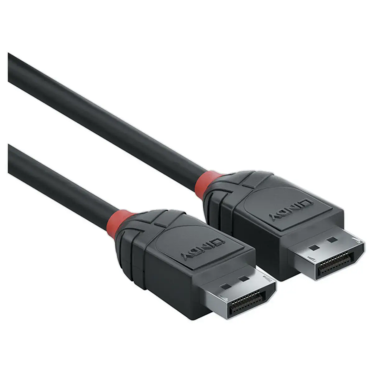 Câble DisplayPort 1.2, Black Line, 2m - LINDY