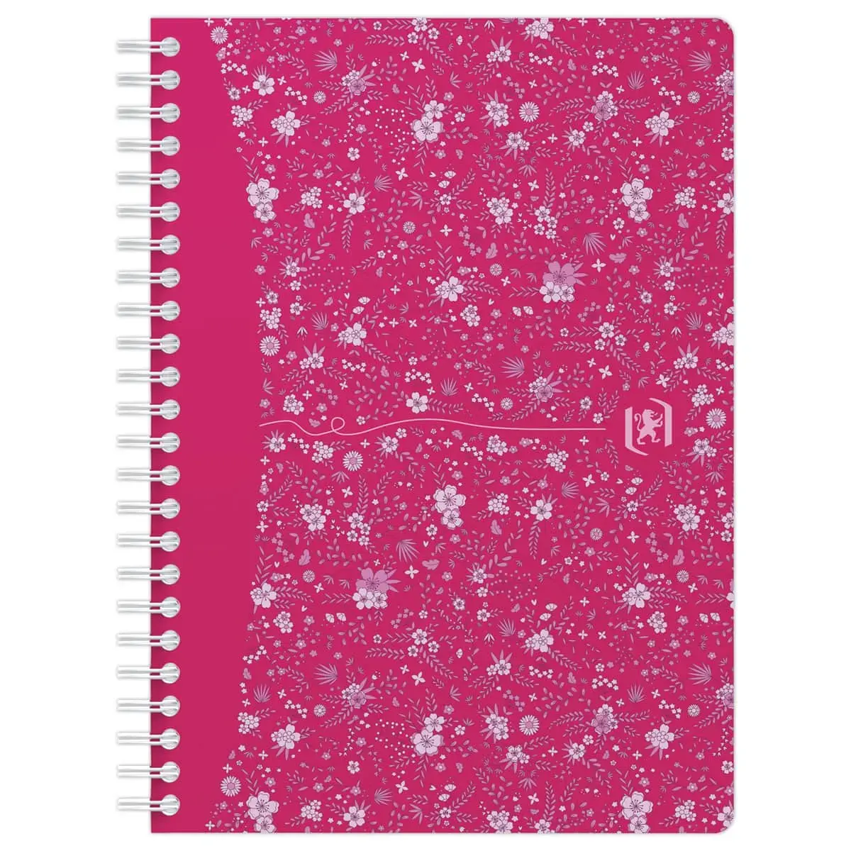 Cahier Flowers 14,8 x 21 cm - 5x5margé -120 pages - OXFORD