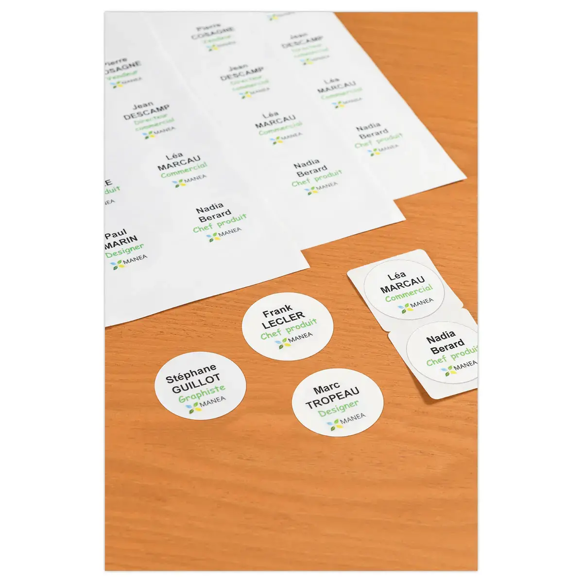 240 Badges adh&eacute;sifs ronds 51mm 