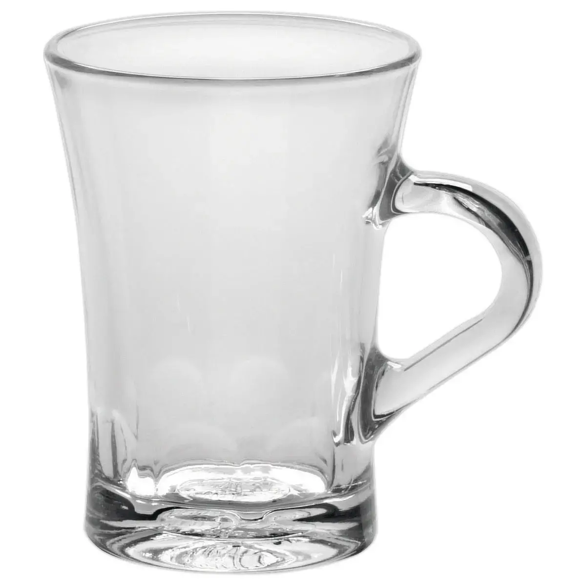 6 Tasses transparentes AMALFI 17 cl en verre 
