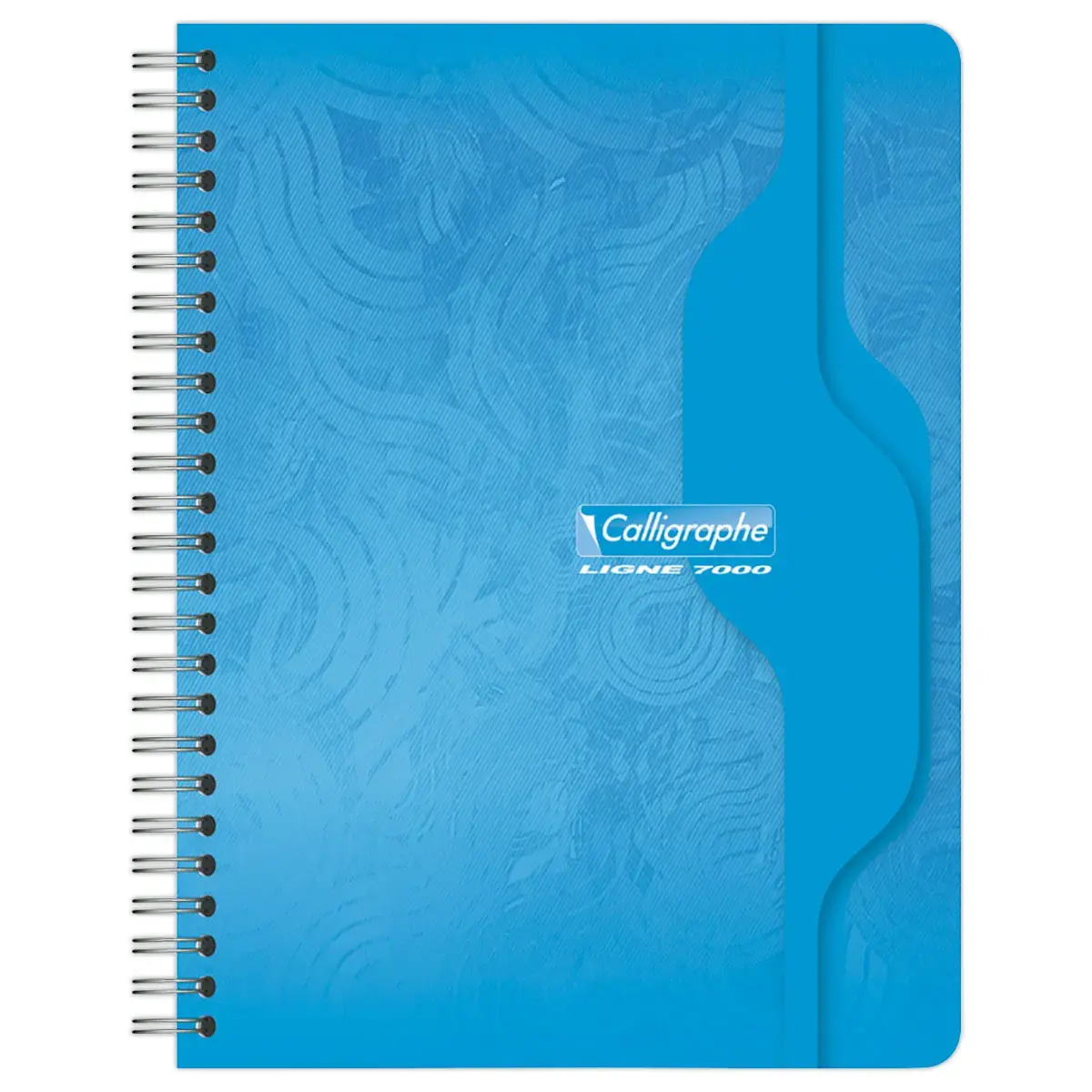 Cahier spirale - 70g - 17x22cm, 5x5 -100 pages - CALLIGRAPHE