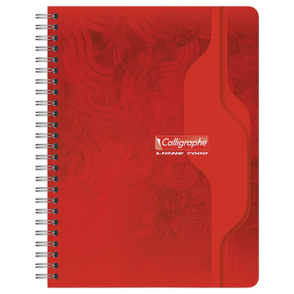 Cahier spirale Calligraphe 70g, 17x22cm, 5x5, 180 pages 