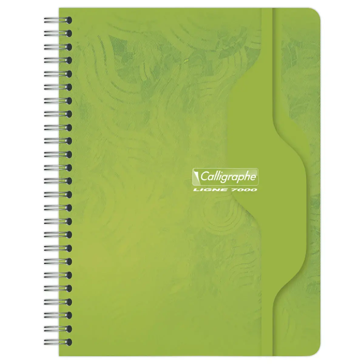 Cahier spirale Calligraphe 70g, 17x22cm, 5x5, 180 pages 