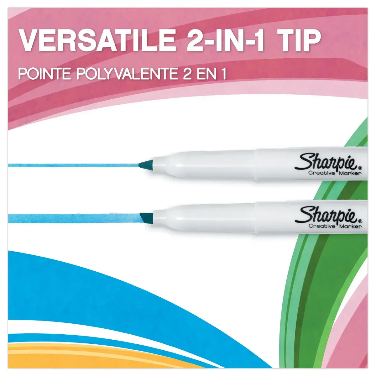 12 Surligneurs encre liquide assortis - SHARPIE